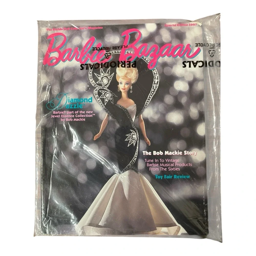 Barbie Bazaar Special Edition 1997 Magazine With Bob Mackie‎